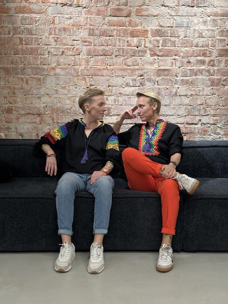 Nadiia and Vira Chernyginy, frontend developers